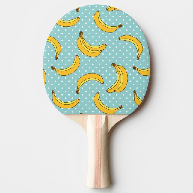 Bananer och Polk pricker Pingisracket (Framsidan)