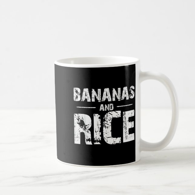 Bananer och ris  kaffemugg (Höger)