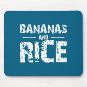 Bananer och ris musmatta