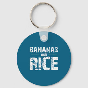 Bananer och ris  nyckelring