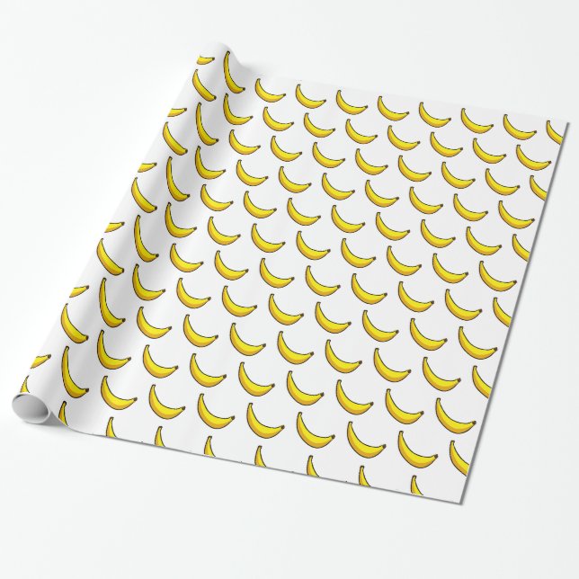 Bananer Presentpapper (Utrullad)