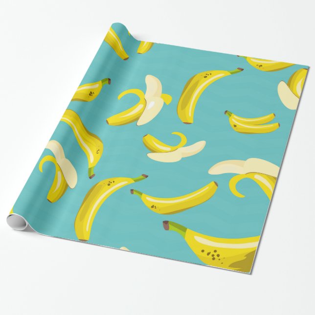 Bananer Presentpapper (Utrullad)