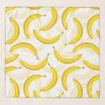 Bananer Sjal<br><div class="desc">Vattenfärg mönster med bananer.</div>