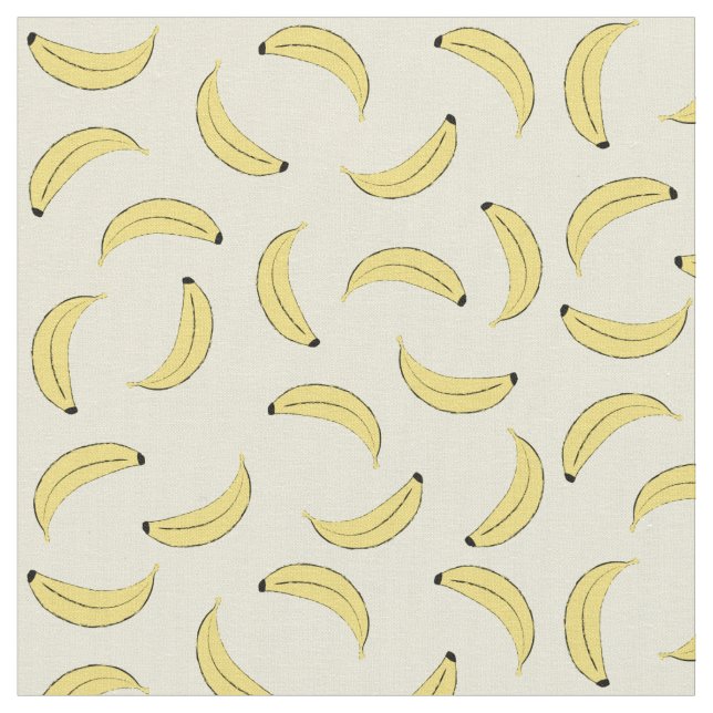 Bananer Tyg (Närbild)
