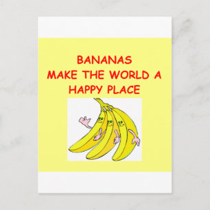 bananer vykort