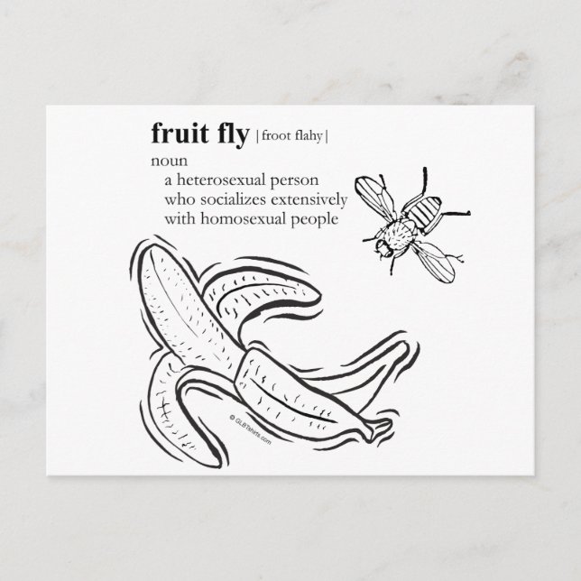 BANANFLUGA VYKORT (Framsida)