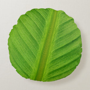 Bananglas blad bananfibrer rund kudde