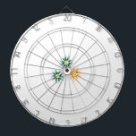 BananGult, Mörk blått Grönt, dekorativ Darttavla<br><div class="desc">Spelets spänning. Spänningen i luft. Den tidpunkt då avteckningen lämnar dina fingerspetsar, som syftar till perfektion. Varje ritbord berättar om segrar som firas, rivaliteter som tänds och färdigheter som hyllas över oräkneliga droger. Oavsett om du är en säsongsbetonad spelare som jagar tjurfäktaren eller en konkurrent till en avslappnad som skapar...</div>
