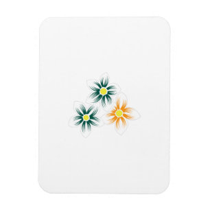 BananGult, Mörk blått Grönt, dekorativ Magnet