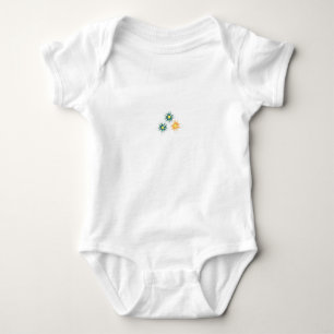 BananGult, Mörk blått Grönt, dekorativ T Shirt