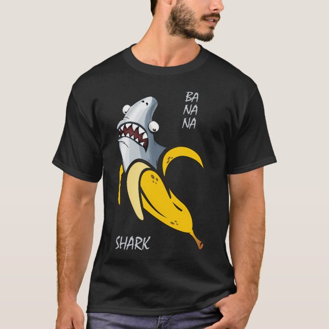 Bananhaj T Shirt (Framsida)