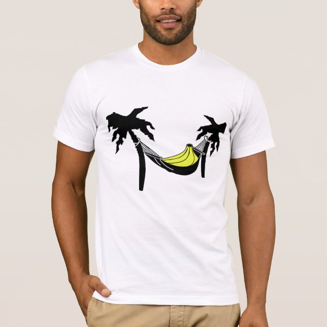 Bananhängmatta T Shirt (Framsida)