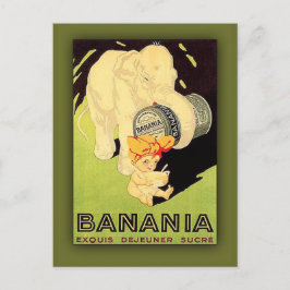 Banania Exquis Dejeuner Sucre Art Card Vykort