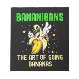 Bananigans Art of Going Bananas, Coola Fånig Banan Anteckningsblock
