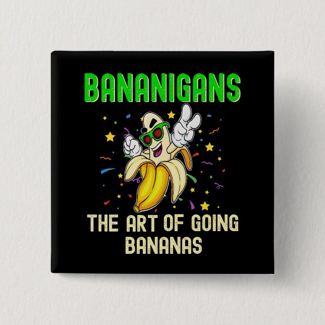 Bananigans Go Bananas, Coola Fruit Sunglass Knapp (Framsida)