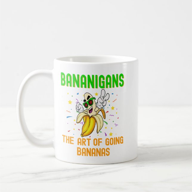 Bananigans Going Bananas, den berömda Coolan Banan Kaffemugg (Vänster)