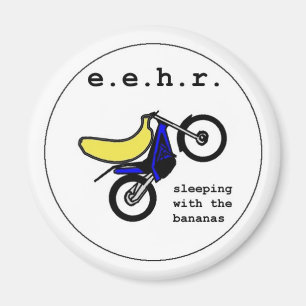 BananjippoMotorcyclist Magnet
