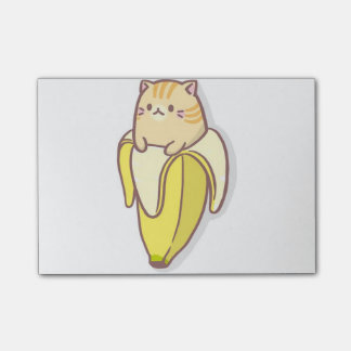 Banankatt Post-it Block