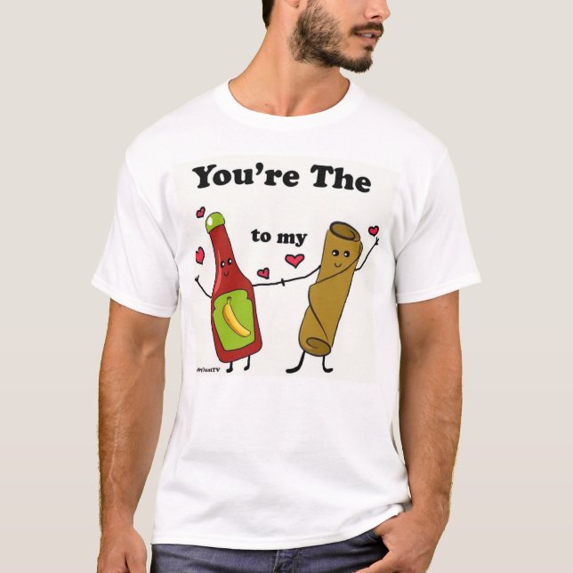 BananKetchup & Lumpia T Shirt (Framsida)