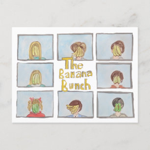 Bananknippe Vykort
