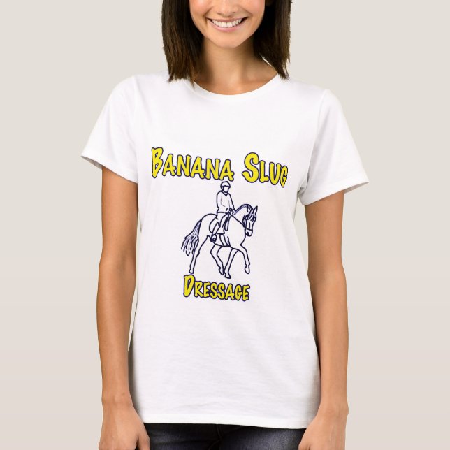 BanankulaDressage-vit Tröja (Framsida)