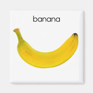 Banankylskåpmagnet Magnet