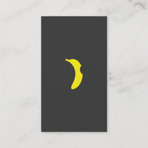 bananlogotypvisitkort visitkort