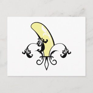bananloppur de lis vykort