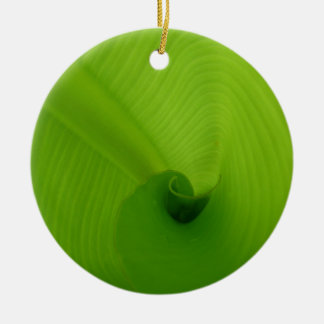 Bananlöv Julgransprydnad Keramik