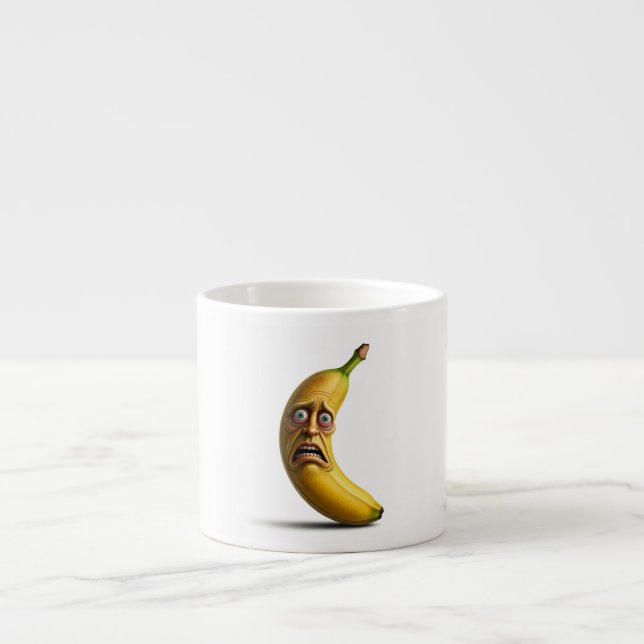 bananlustig mugg espressomugg (Framsidan)