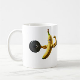 bananlustigt i kraft kaffemugg
