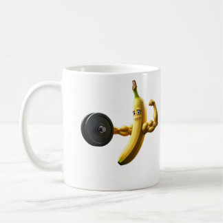 bananlustigt i kraft kaffemugg