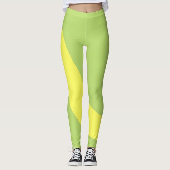 bananmålning leggings (Framsida)