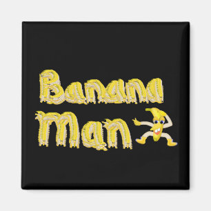 Bananmanen knäppas magnet