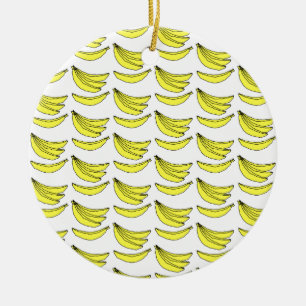 Bananmodell Julgransprydnad Keramik