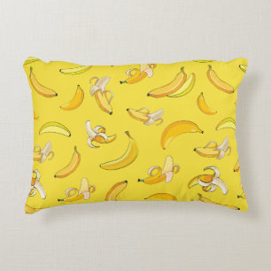 Bananmönster 4 prydnadskudde
