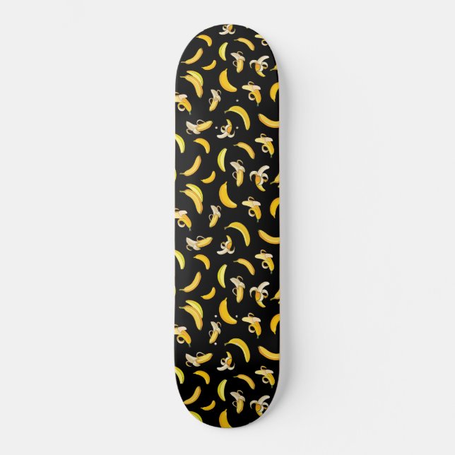 Bananmönster 5 mini skateboard bräda 18,5 cm (Framsida)