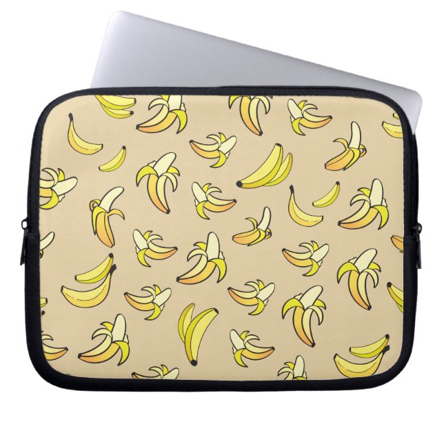 Bananmönster Laptop Fodral (Framsidan)
