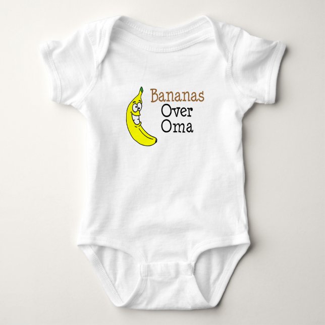 Banansjuka över Oma Tee Shirt (Framsida)