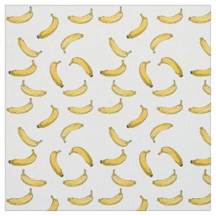 banansketch mönster tyg