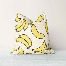 Bananskparad Gul Smör Kudde
