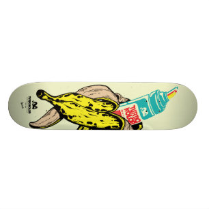 BANANSYSTEM MINI SKATEBOARD BRÄDA 18,7 CM