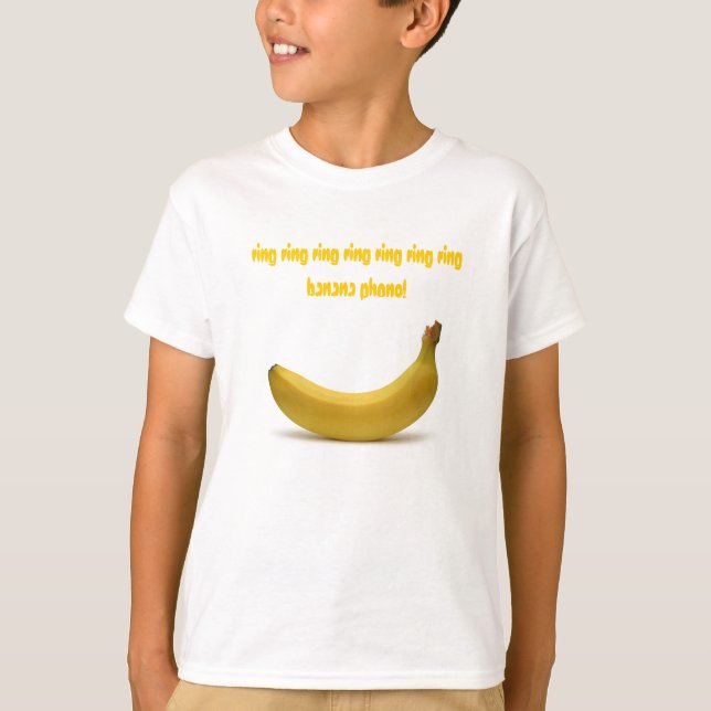 banantelefon t-shirt (Framsida)