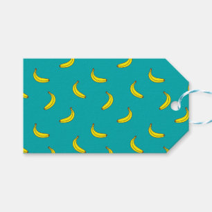 Banantryck Presentetikett
