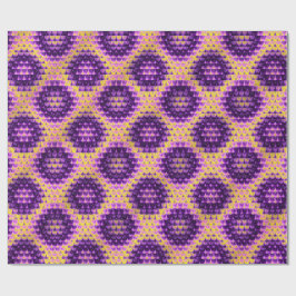 Banarasi Saree Mönsterdesign Presentpapper