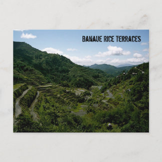 Banaue Ris Terraces Vykort