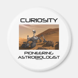 Banbrytande Astrobiologist för kuriositet Magnet