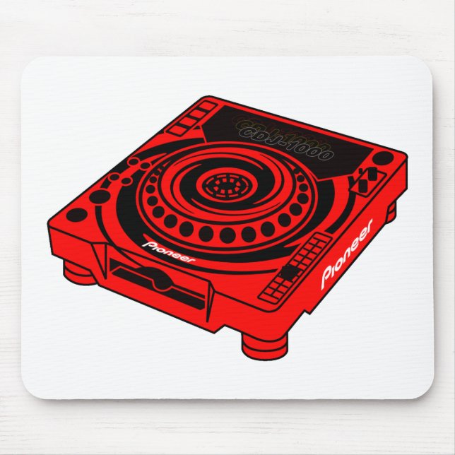 Banbrytande CDJ 1000 Musmatta (Framsidan)