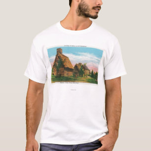 Banbrytare byplatsen i skogfloden parkerar tee shirt