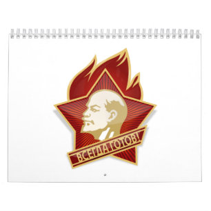 BanbrytareorganisationsVladimir Lenin socialist Kalender